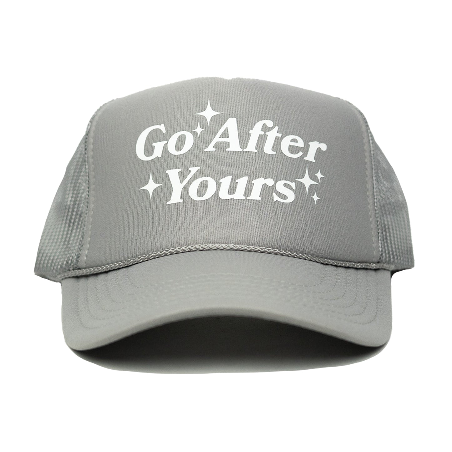 Go After Yours Trucker Hat (GREY)