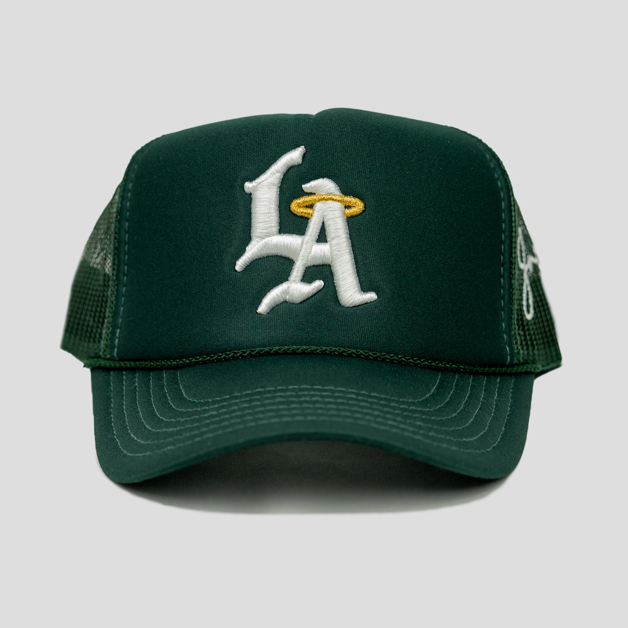 LA Halo Trucker Hat (GREEN)