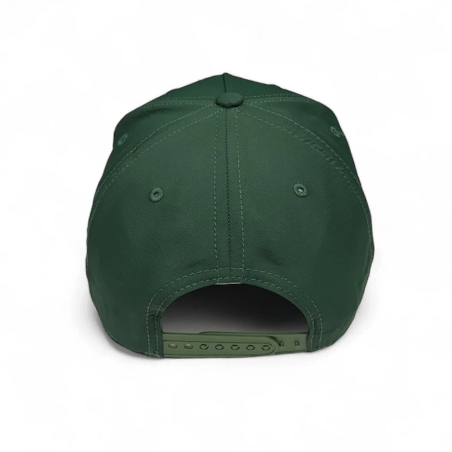 Old English LA Snapback Hat (GREEN)