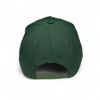 Old English LA Snapback Hat (GREEN)