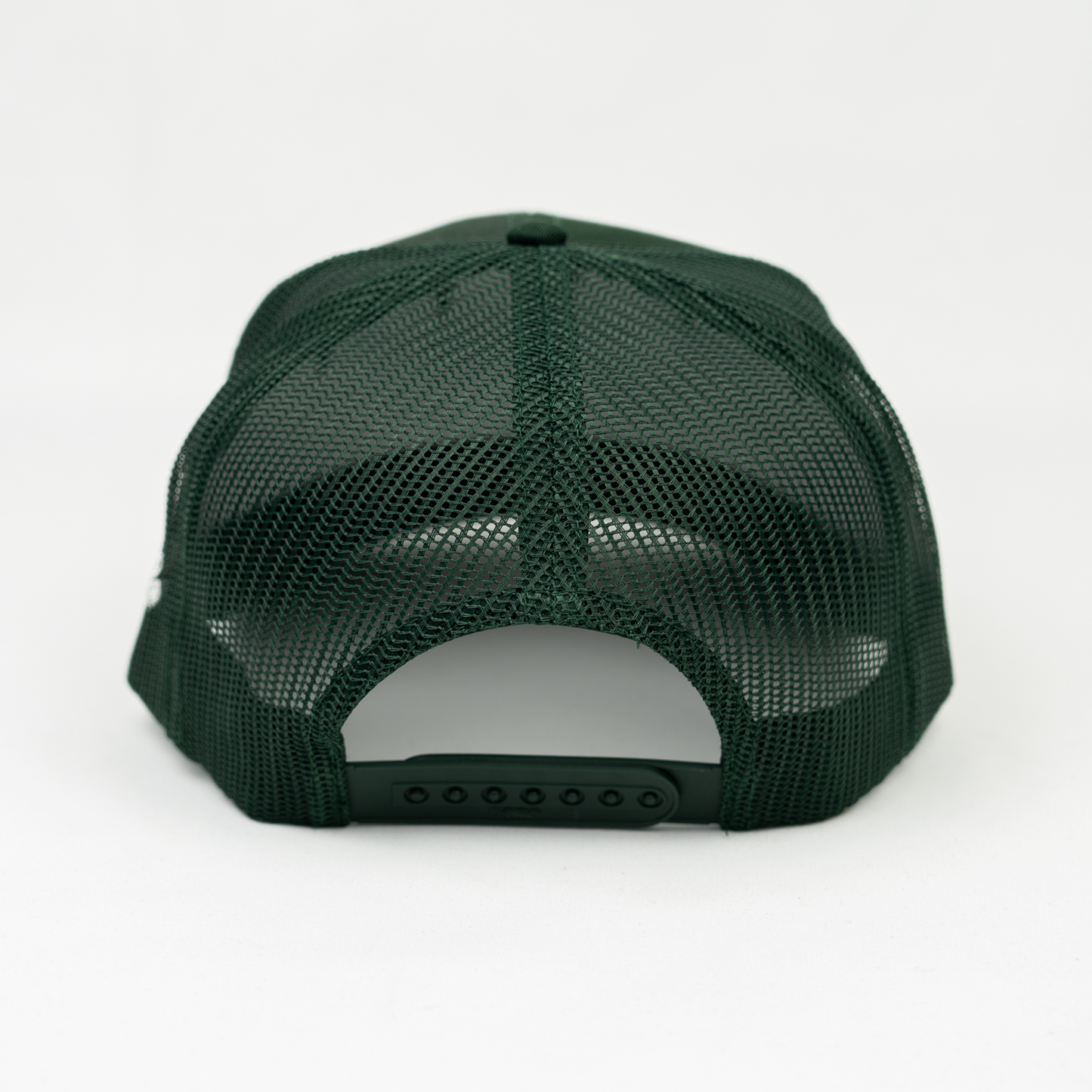 Old English LA Structured Trucker Hat (GREEN)