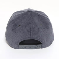 LA Premium Snapback Hat (GREY CORDUROY)