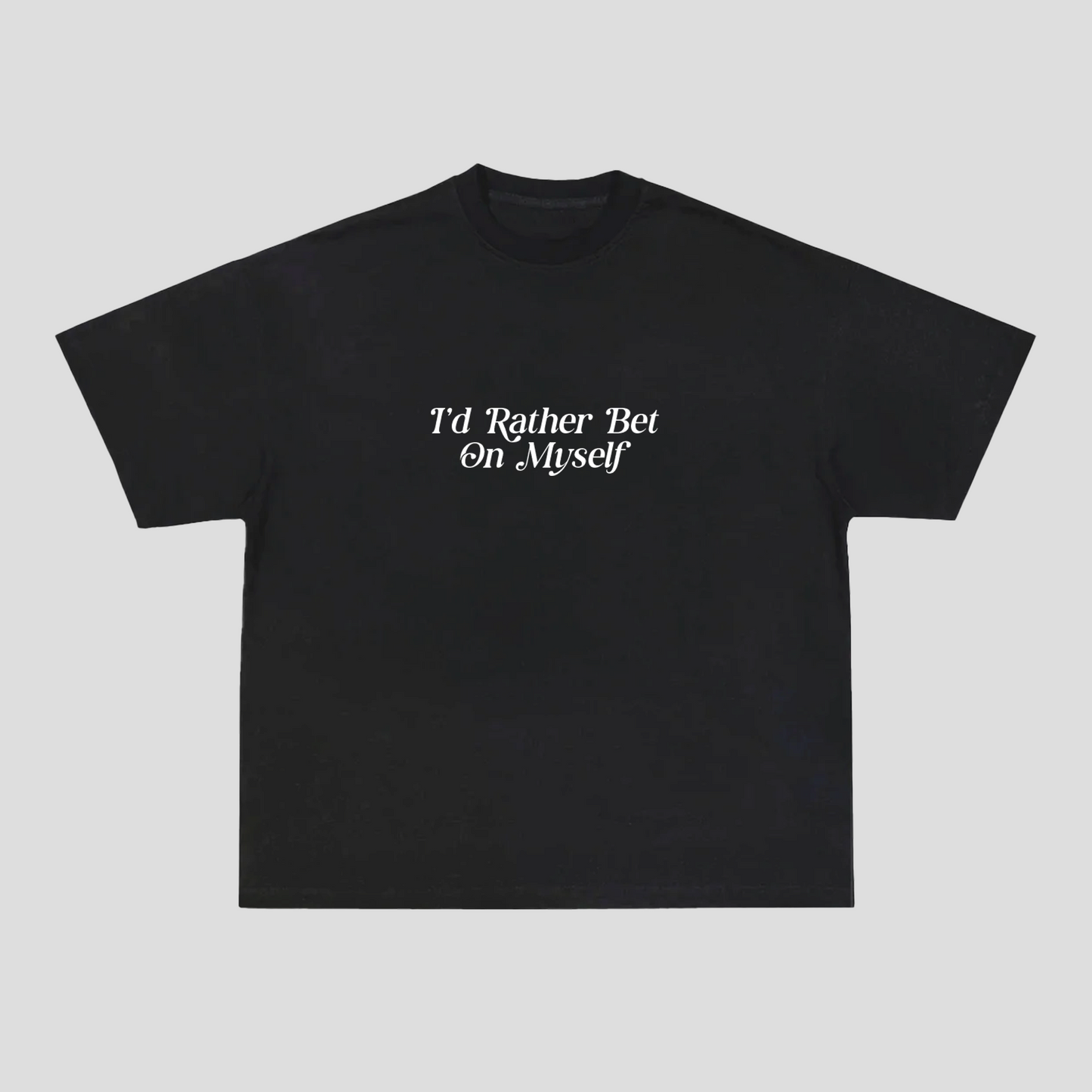 Bet on Myself Tee (BLACK)