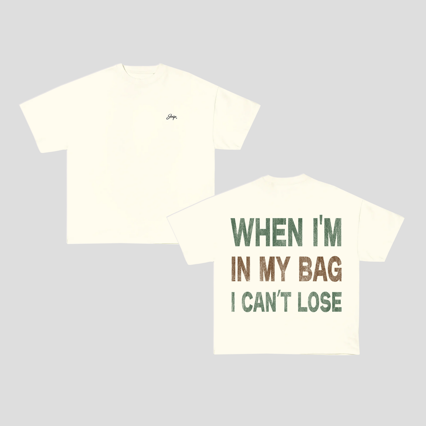 In My Bag Tee (CREAM)