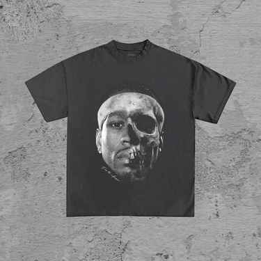Iverson Skull Face Tee (VINTAGE BLACK)