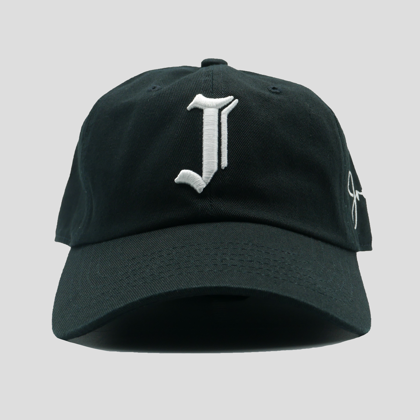 Signature J Dad Hat (BLACK)