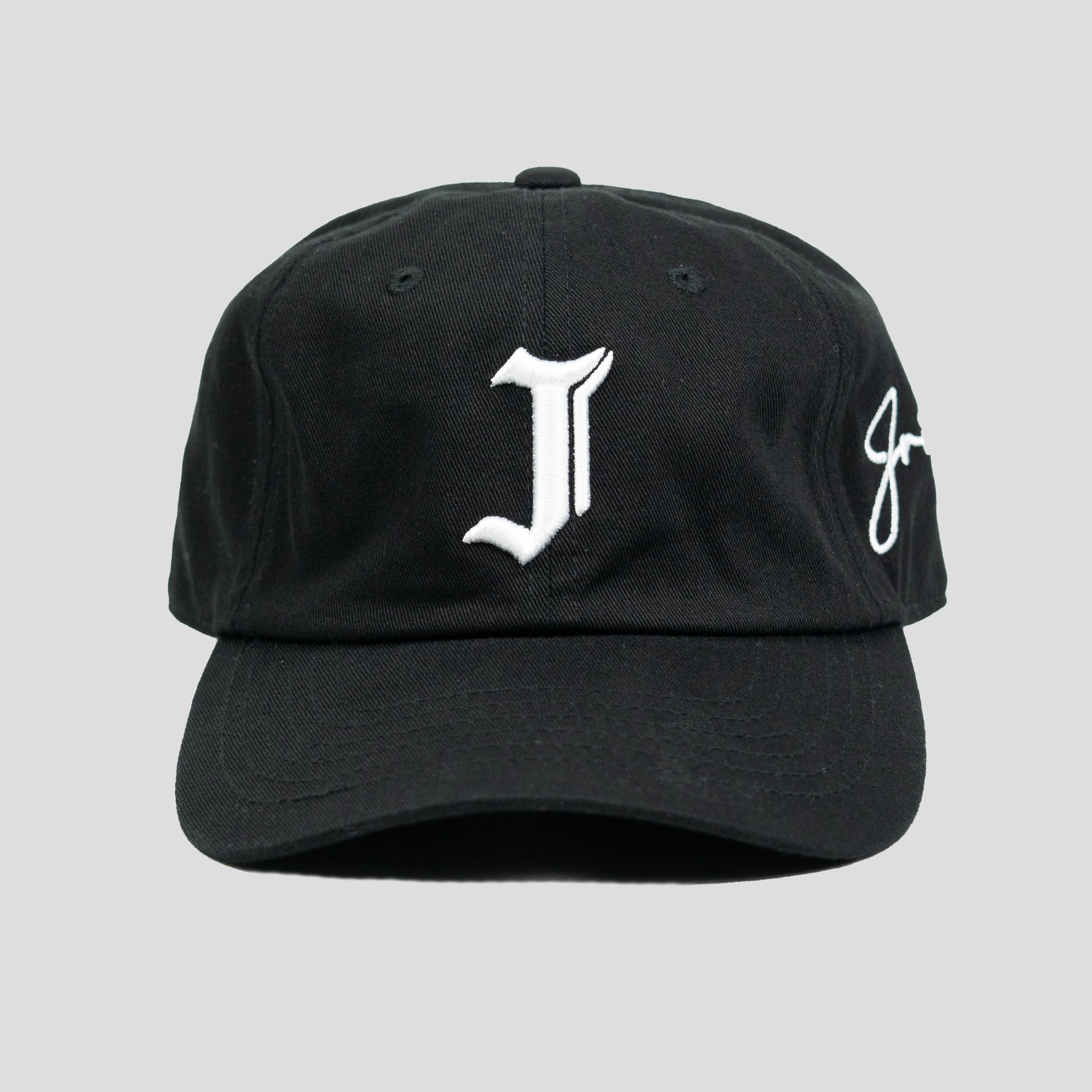 Signature J Dad Hat (BLACK)