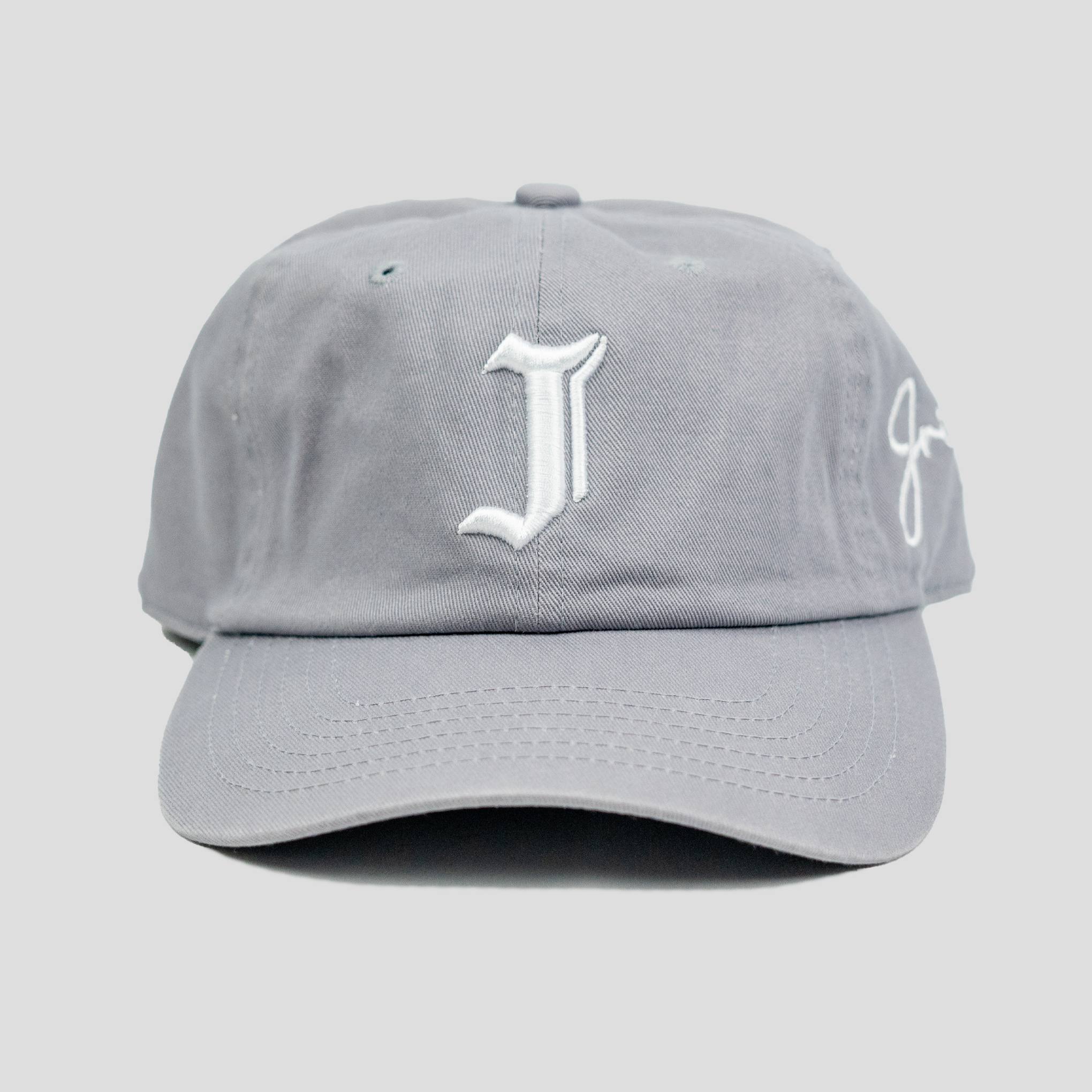 Signature J Dad Hat (GREY)