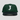 "J" Signature Snapback Hat (GREEN/BLACK)