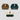 J Logo Earth Tones Snapback Bundle (3 Hats)