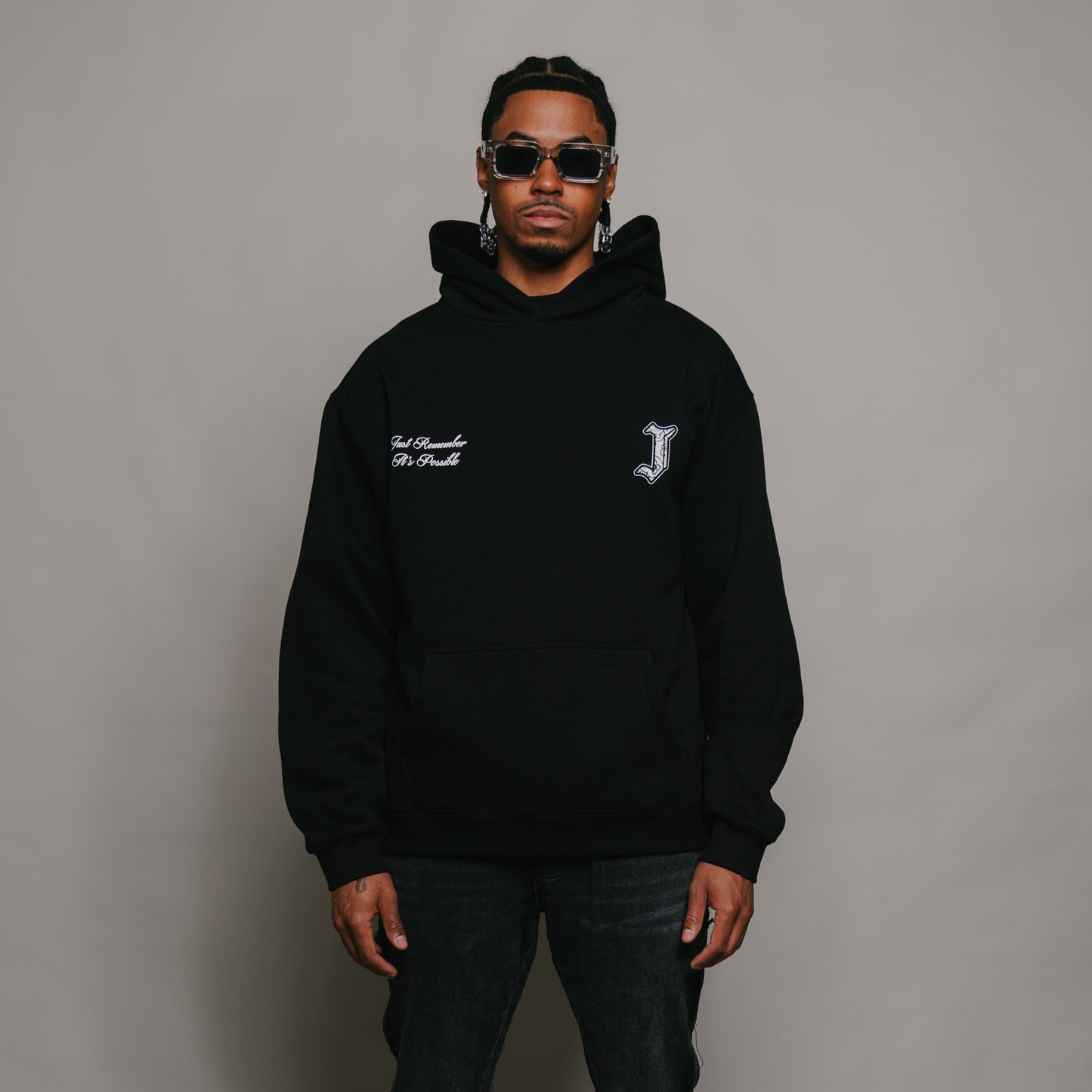 J Paisley Hoodie (BLACK)