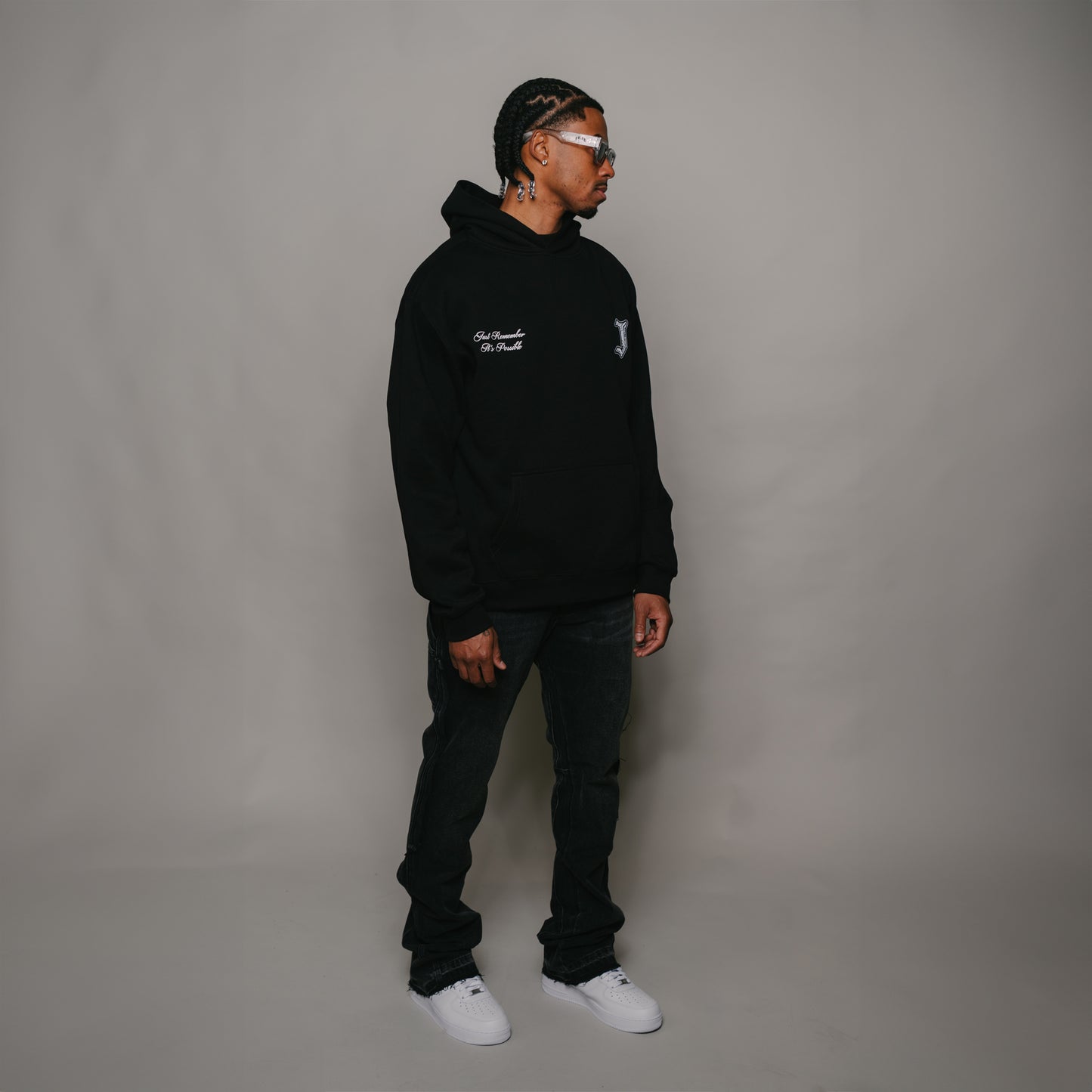 J Paisley Hoodie (BLACK)