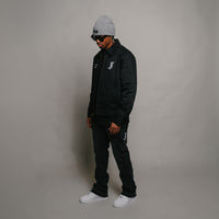 J Paisley Work Jacket (BLACK)