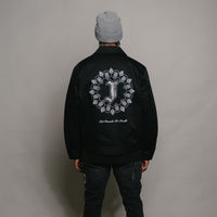 J Paisley Work Jacket (BLACK)