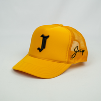 "J" Signature Trucker Hat (YELLOW)