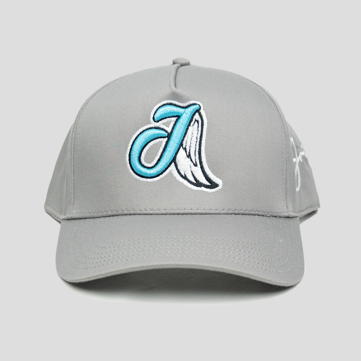 J-Wing Snapback Hat (GREY)