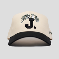 Jrip J Snapback Hat (CREAM/BLACK)