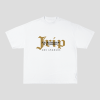 JRIP TAN SLOGAN TEE (WHITE)