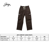 Comfort Cargo Pants (BLACK)