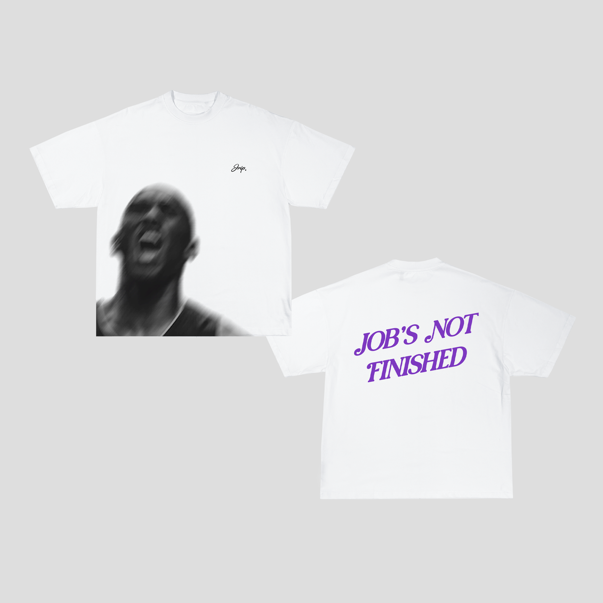 Kobe Big Face Blur Tee (WHITE)