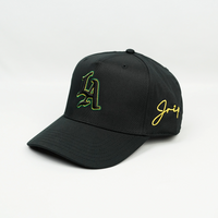 Jrip x LA Snapback Hat (BLACK)