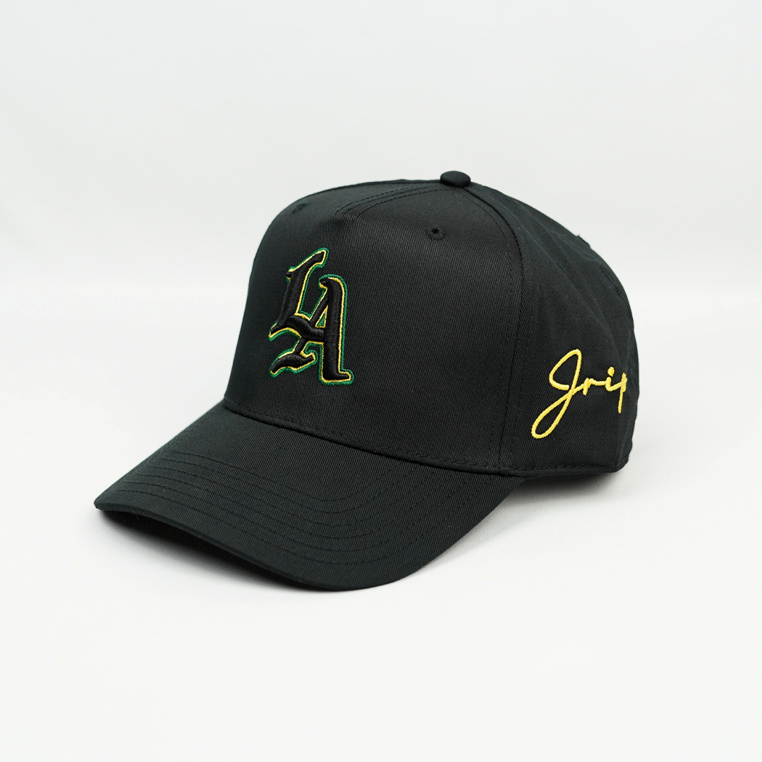 Jrip x LA Snapback Hat (BLACK)