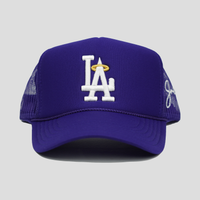LA Halo Trucker Hat (PURPLE)