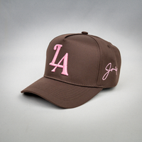 LA Angel Snapback Hat (BROWN)