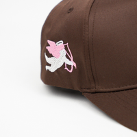 LA Angel Snapback Hat (BROWN)