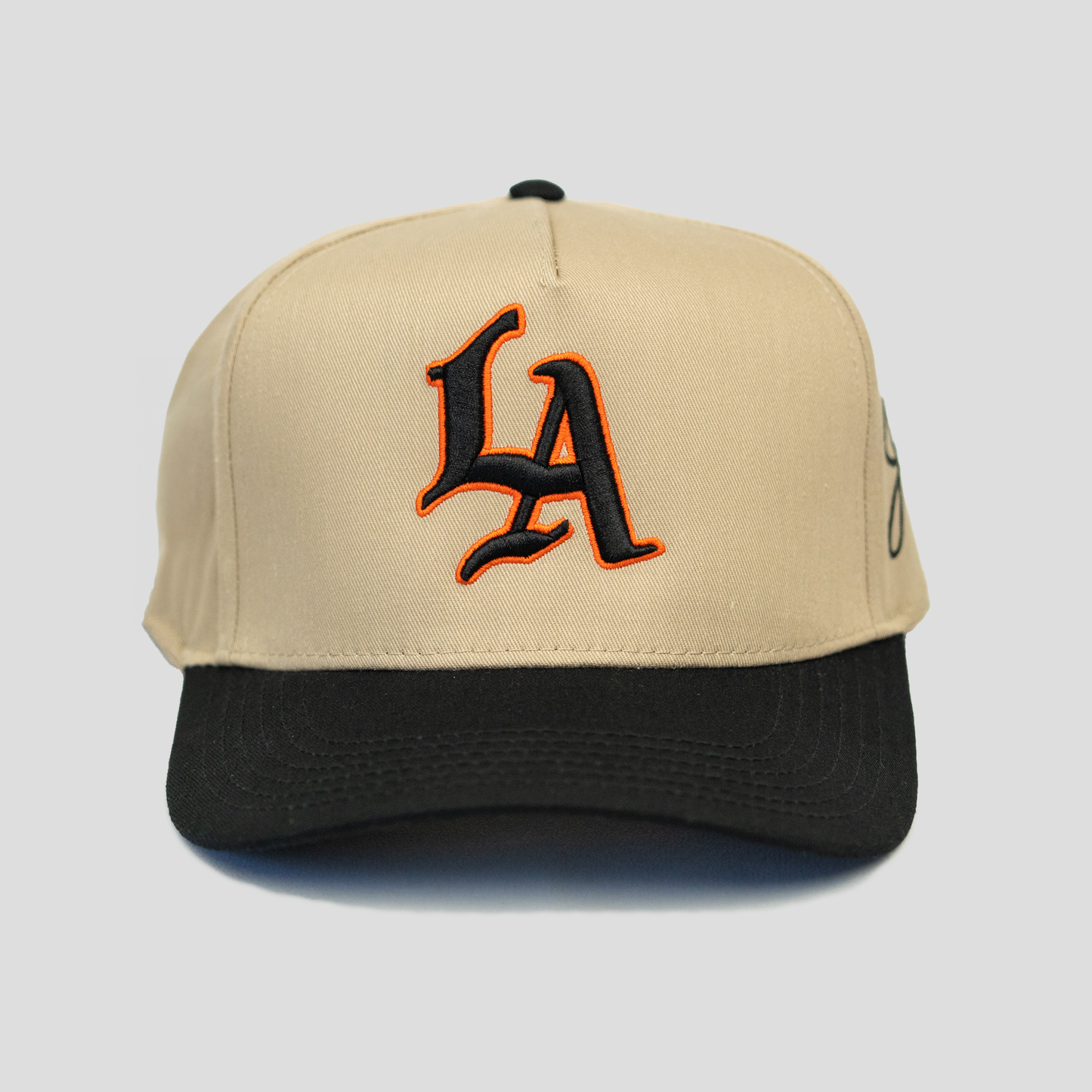 Jrip x LA Snapback Hat (KHAKI/BLACK)