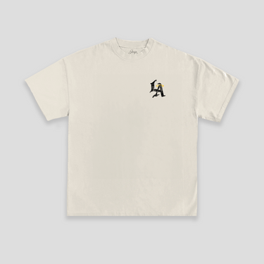 LA Halo Tee (CREAM/BLACK)
