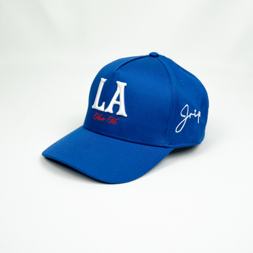 LA Made Me Snapback Hat (BLUE)