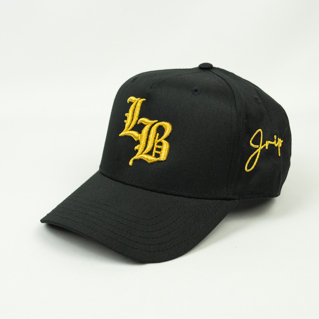 Jrip x LB Snapback Hat (BLACK/GOLD)