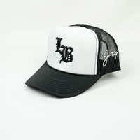 Jrip x LB Trucker Hat (WHITE/BLACK)