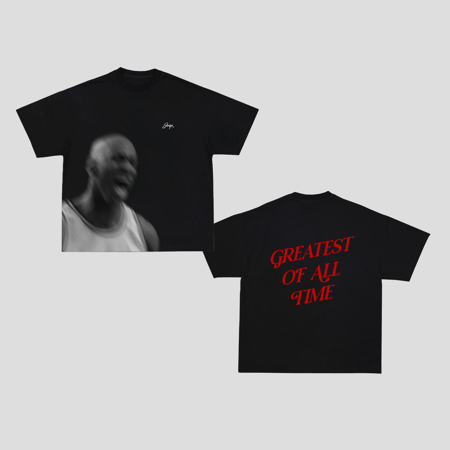 MJ Big Face Blur Tee (BLACK)