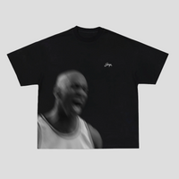 MJ Big Face Blur Tee (BLACK/FRONT)