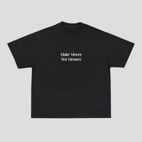 MAKE MOVES TEE (BLACK/WHITE)