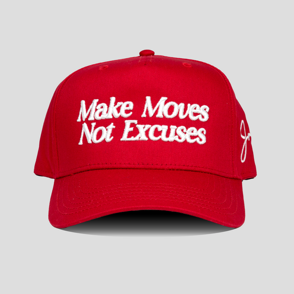 Make Moves Snapback Hat (RED) – JRIP LA