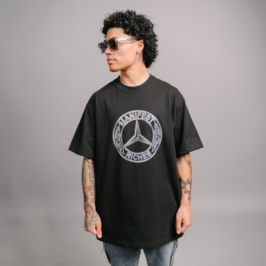 Manifest Riches Tee (BLACK)