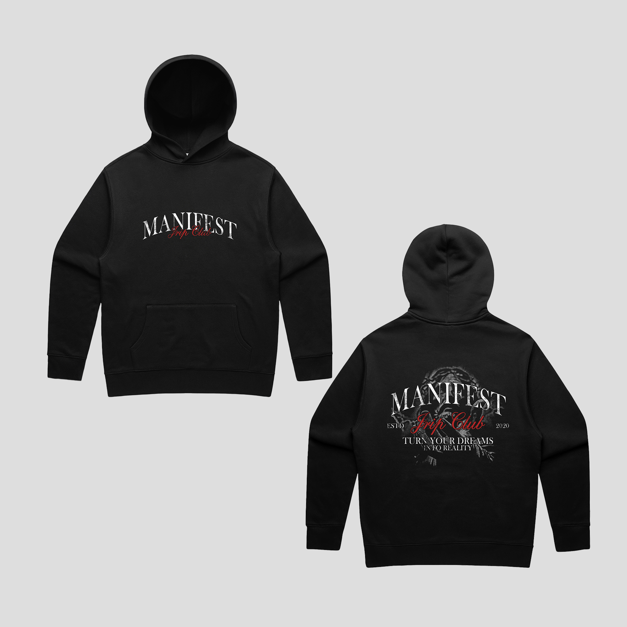 Manifest Hoodie (BLACK)