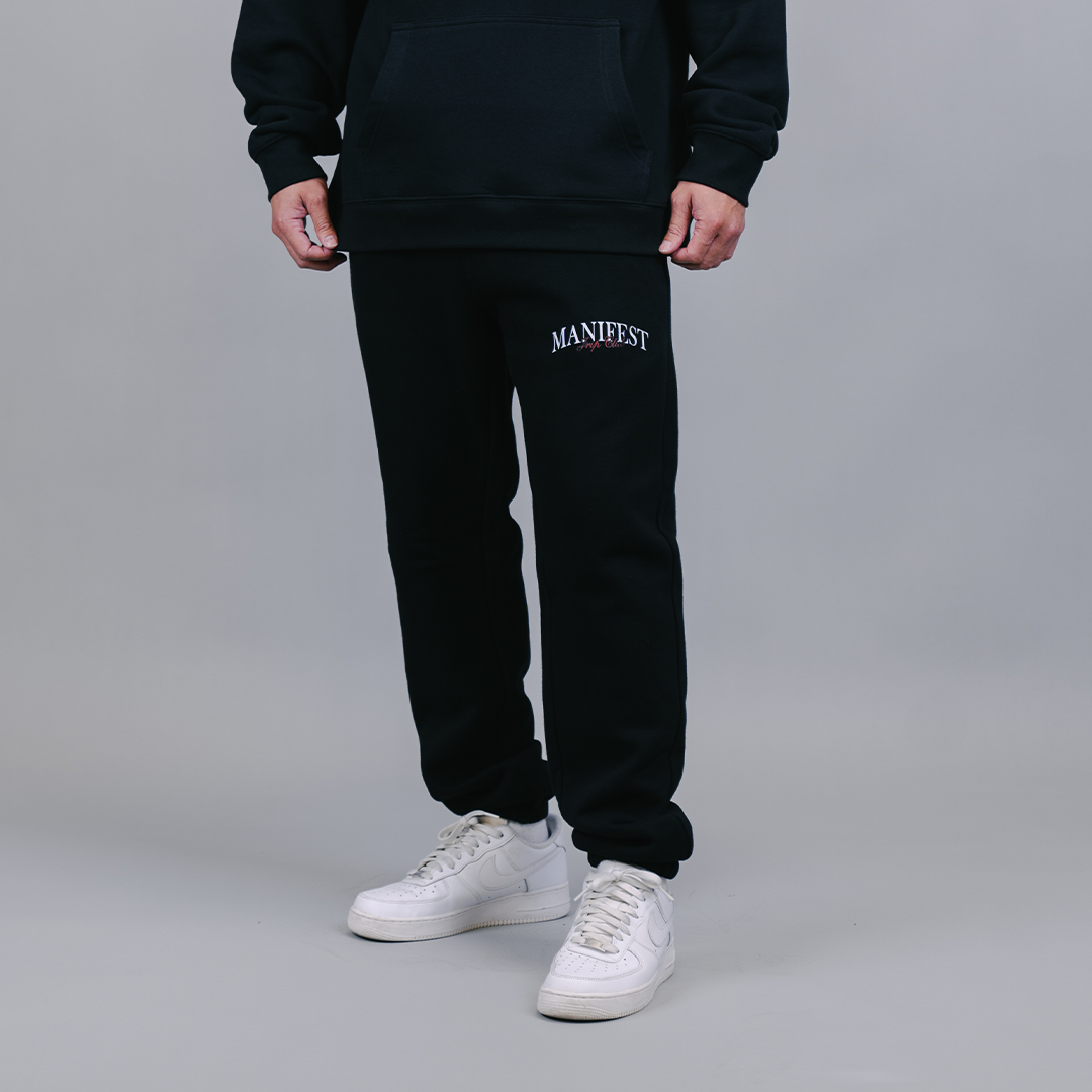 Manifest Sweatpants (BLACK)