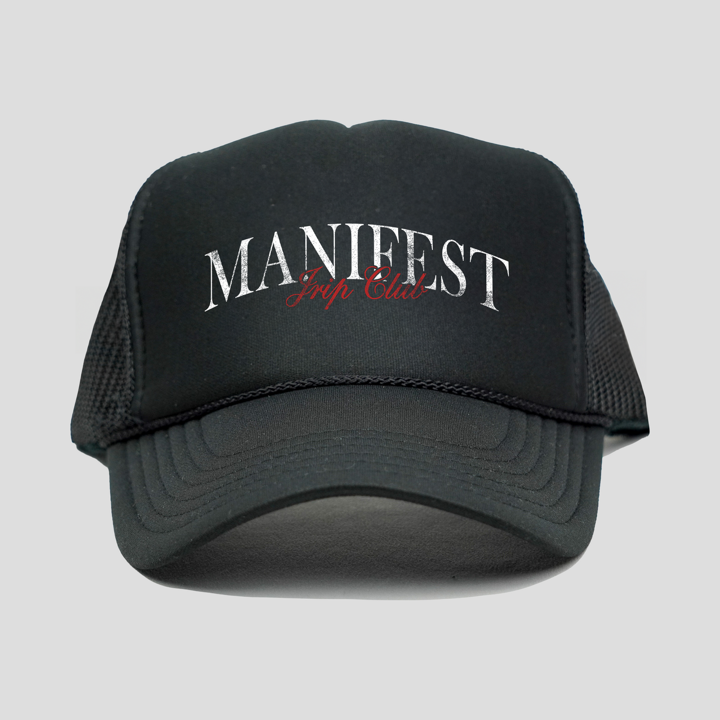 Manifest Trucker Hat (BLACK)