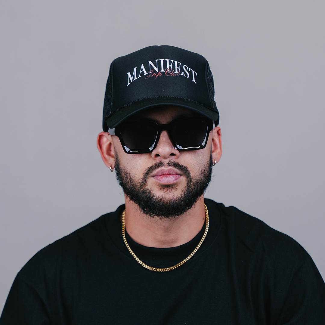 Manifest Trucker Hat (BLACK)