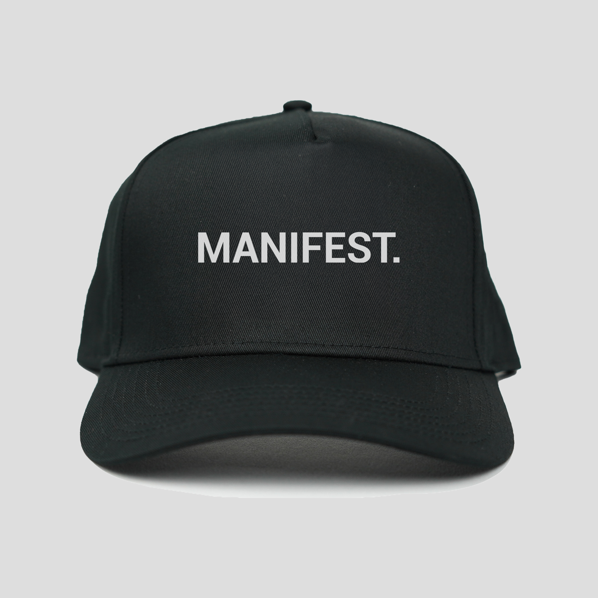 Manifest V2 Snapback Hat (BLACK)