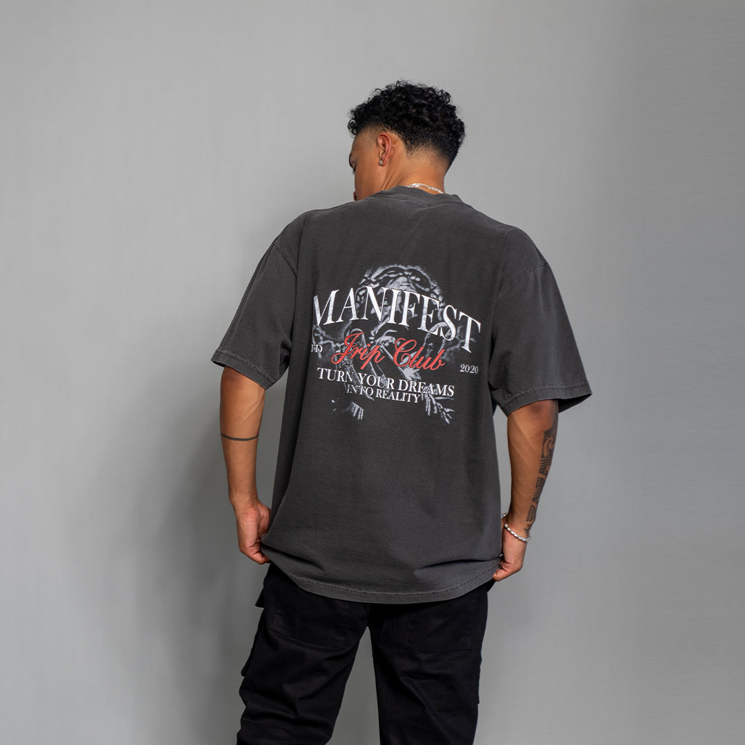 Manifest Tee (VINTAGE BLACK)