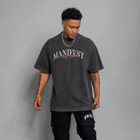 Manifest Tee (VINTAGE BLACK)