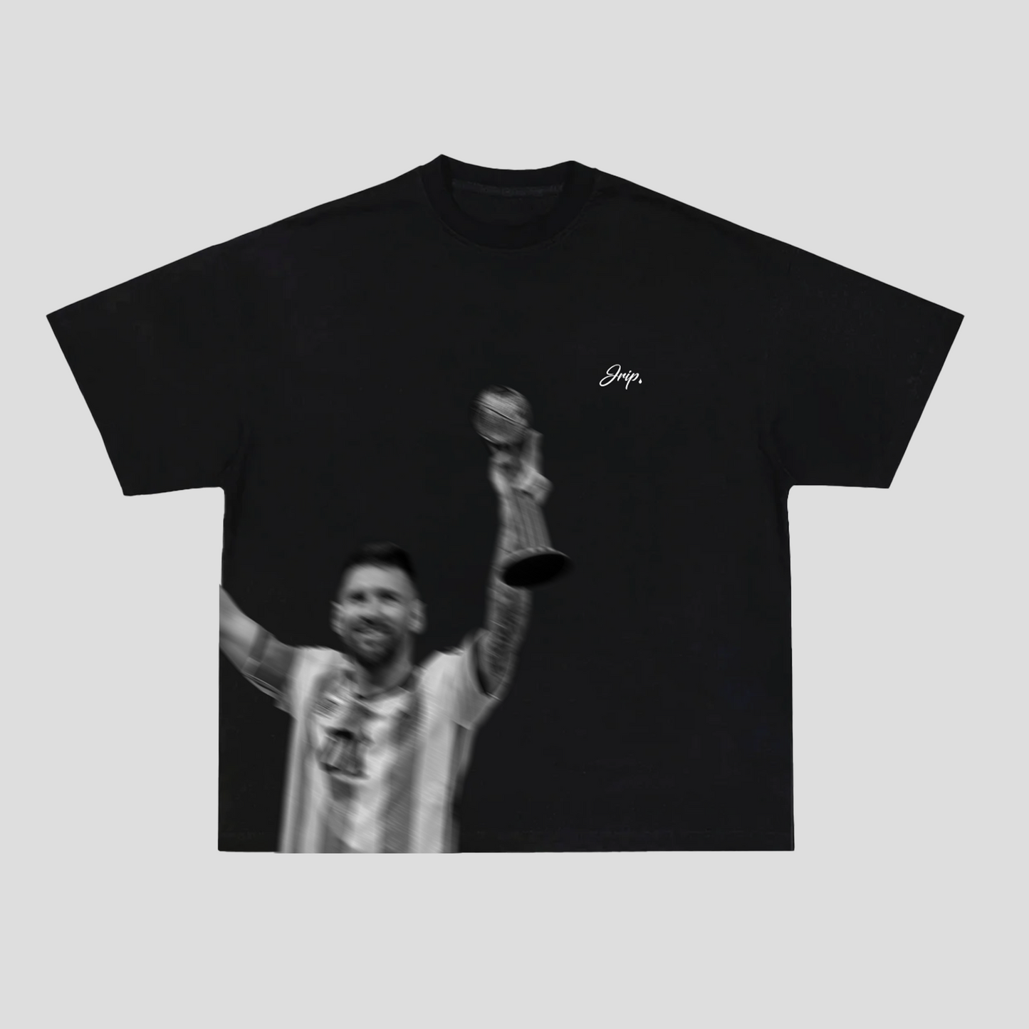 Messi Blur Tee (BLACK)