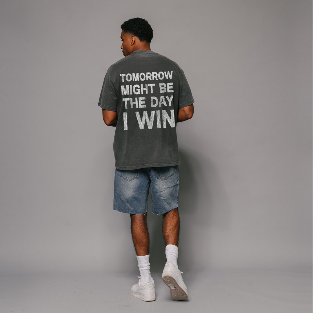 Tomorrow Tee (VINTAGE BLACK)