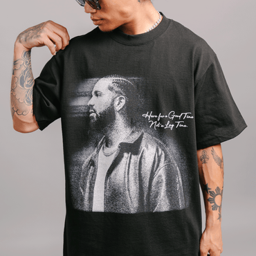 Drake Blur Tee (BLACK)