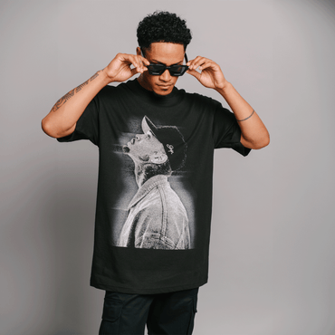 C-Breezy Blur Tee (BLACK)
